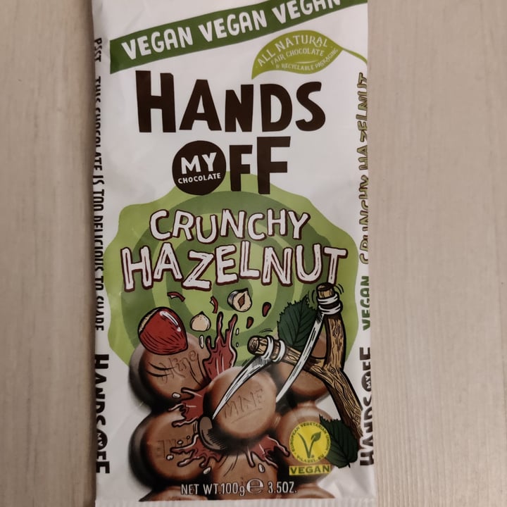 photo of Hands Off My Chocolate crunchy hazelnut shared by @dev17 on  26 Dec 2021 - review