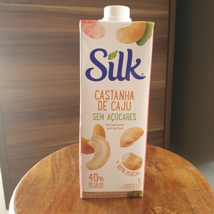 photo of Silk Alimento com castanha de cajú shared by @valentinealvim on  03 Nov 2021 - review