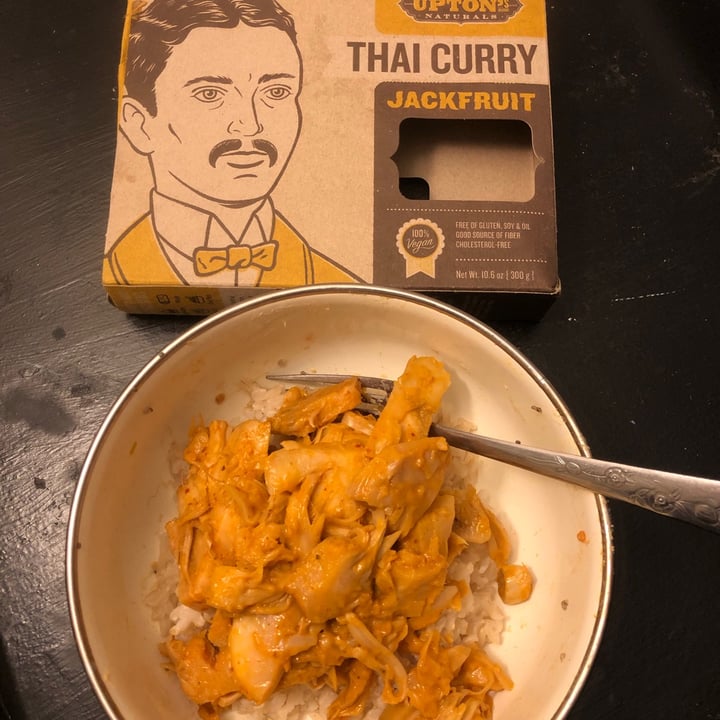 photo of Upton's Naturals Thai Curry Jackfruit shared by @ruthjeff on  12 Mar 2021 - review
