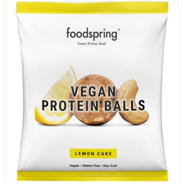 review photo of Foodspring Vegan Protein Balls (Lemon Cake) shared by @theveganwitchdiary on 28 Jun 2022 - review