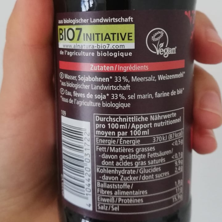 photo of Alnatura Soja-Sauce (Shoyu Art) shared by @johannaclaudia on  26 Dec 2020 - review
