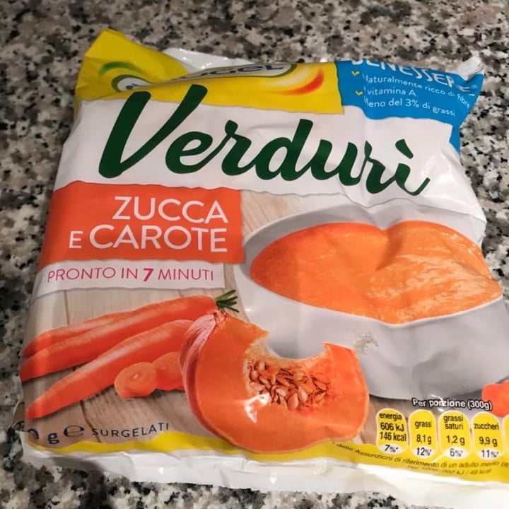 review photo of Orogel Verdurí zucca e carote shared by @rebeccaveg on 02 Dec 2021 - review