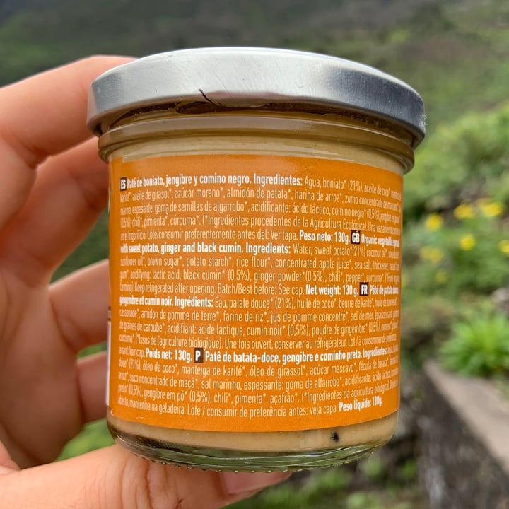 review photo of NATUR GREEN Paté Vegetal de Boniato shared by @belenroca on 07 Mar 2021 - review