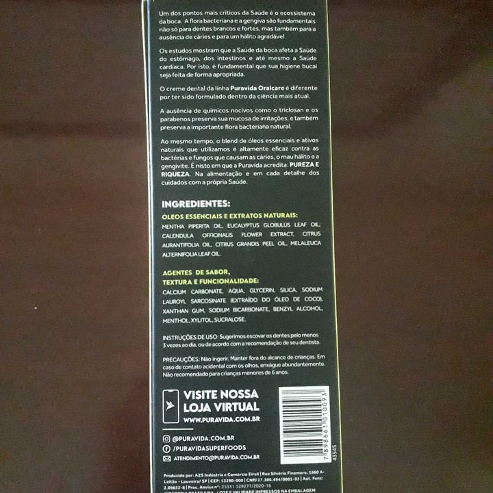 review photo of Puravida Creme dental Natural Tea Tree shared by @kelly34 on 12 Oct 2022 - review