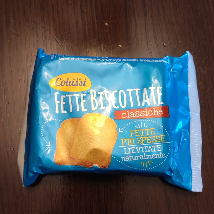 photo of Colussi Fette biscottate shared by @verdeminimalista on  12 Jun 2022 - review