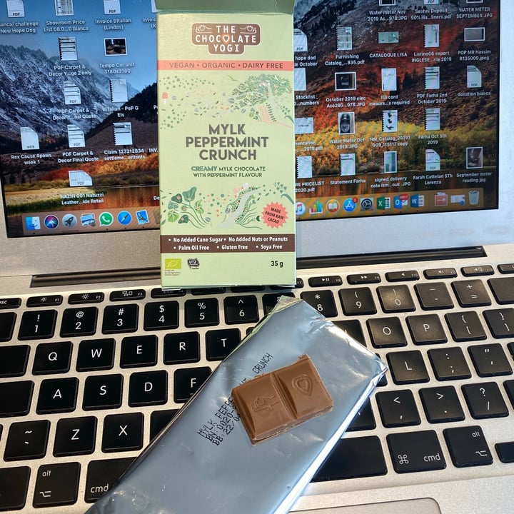 photo of The Chocolate Yogi Mylk Peppermint Crunch shared by @bianca1701 on  03 Dec 2020 - review