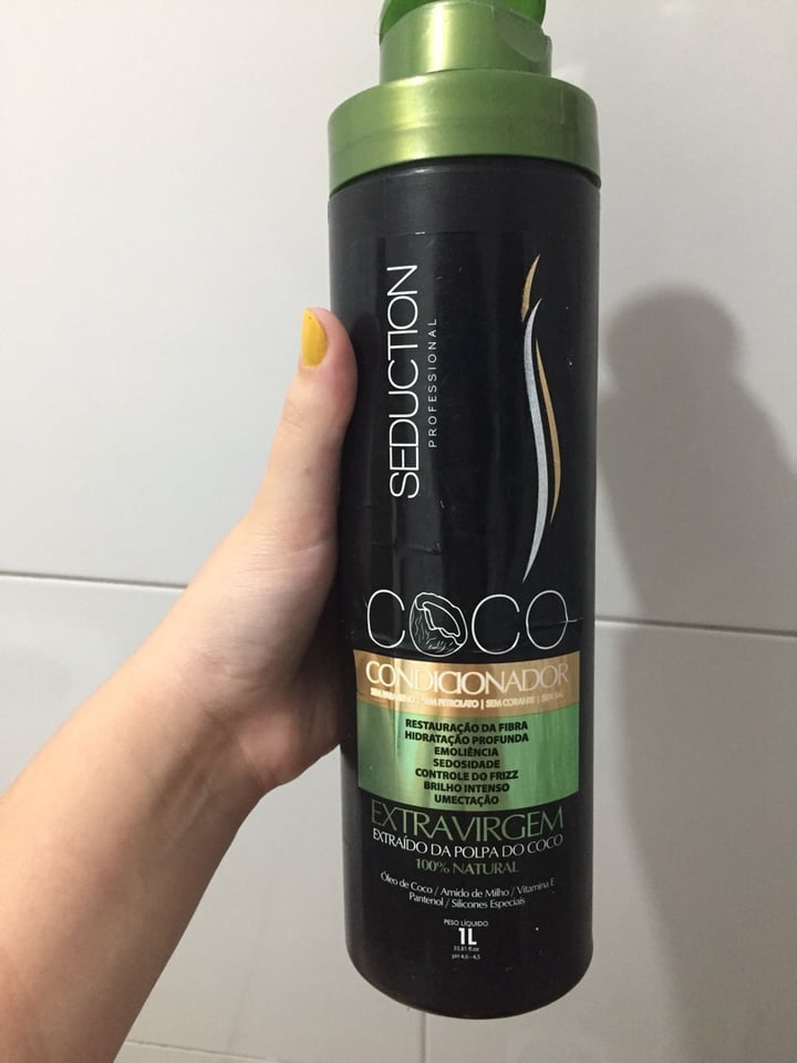 photo of Seduction Professional Condicionador Seduction Professional shared by @sljuie on  31 Mar 2020 - review
