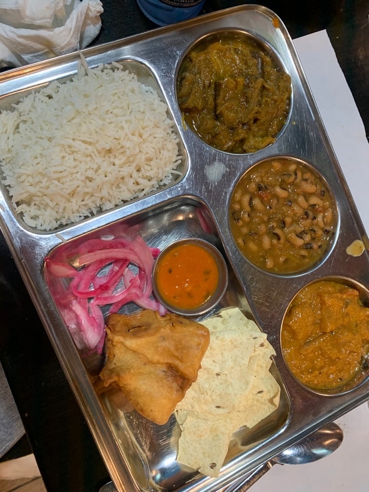 photo of Veggie Garden Thali shared by @junetheonly on  20 Oct 2019 - review