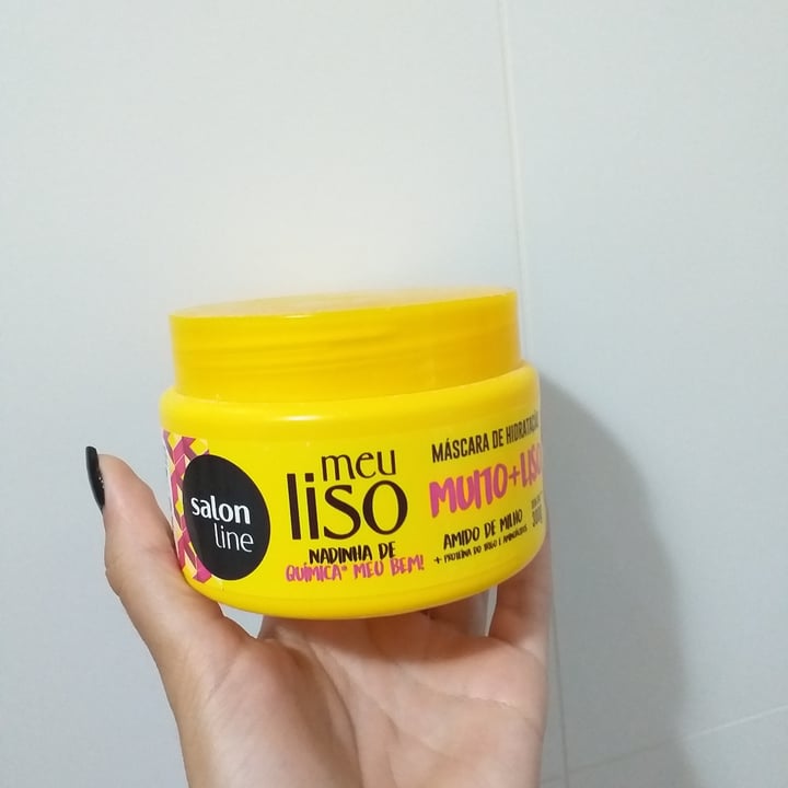 photo of Salon line mascara de hidratação muito mais liso shared by @helo on  29 Jan 2022 - review