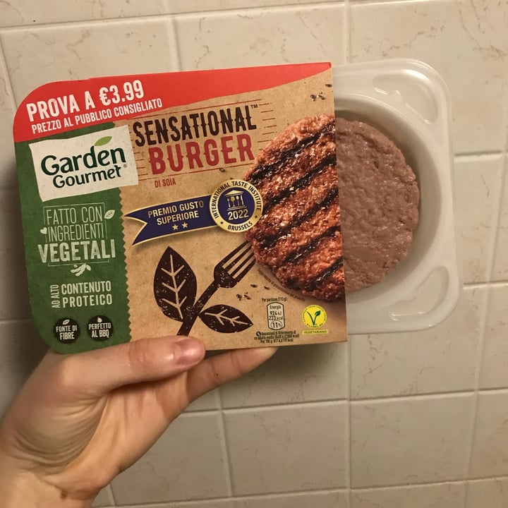 photo of Garden Gourmet Sensational Burger shared by @rositah on  14 Jan 2023 - review