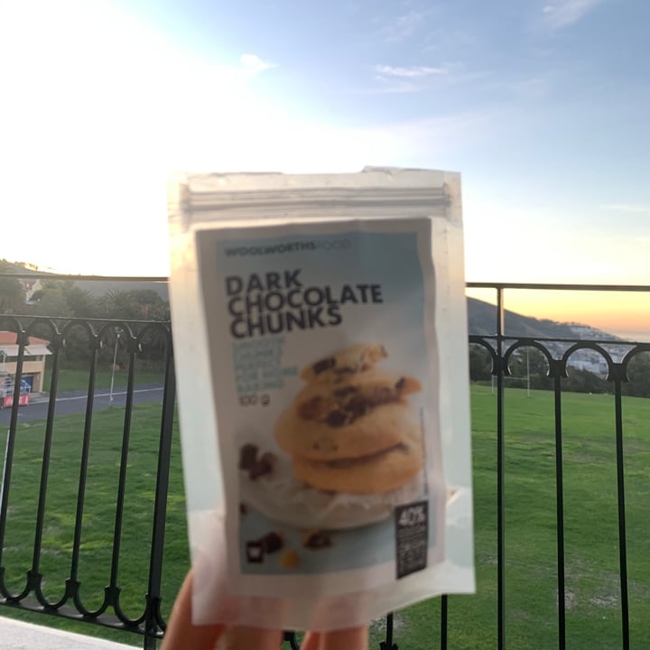 photo of Woolworths Food Dark chocolate chunks shared by @candzbee on  05 May 2020 - review