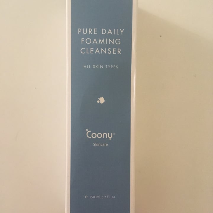 review photo of Coony Korean Beauty Lab Pure daily foaming cleanser shared by @nubosidadvariable on 10 Sep 2022 - review