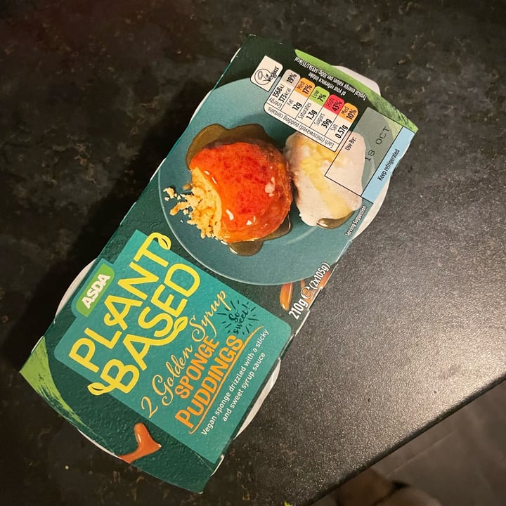 photo of ASDA Golden syrup sponge puddings shared by @sasa0409 on  20 Nov 2022 - review