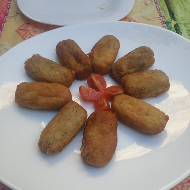 Foto do prato “Croquetas”