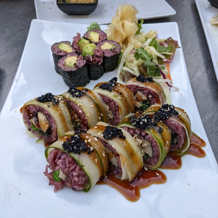 review photo of tiger club vegan sushi Tiger roll shared by @virgileweb on 04 Sep 2021 - review