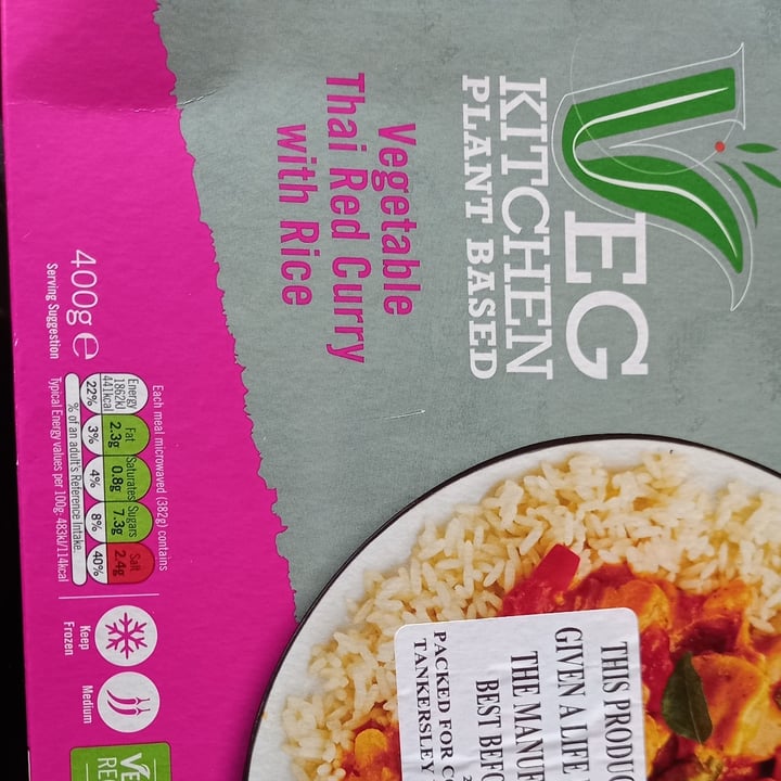 review photo of Supervalu Veg Kitchen Plant Based Red thai curry shared by @ronnie1978 on 14 Jan 2022 - review