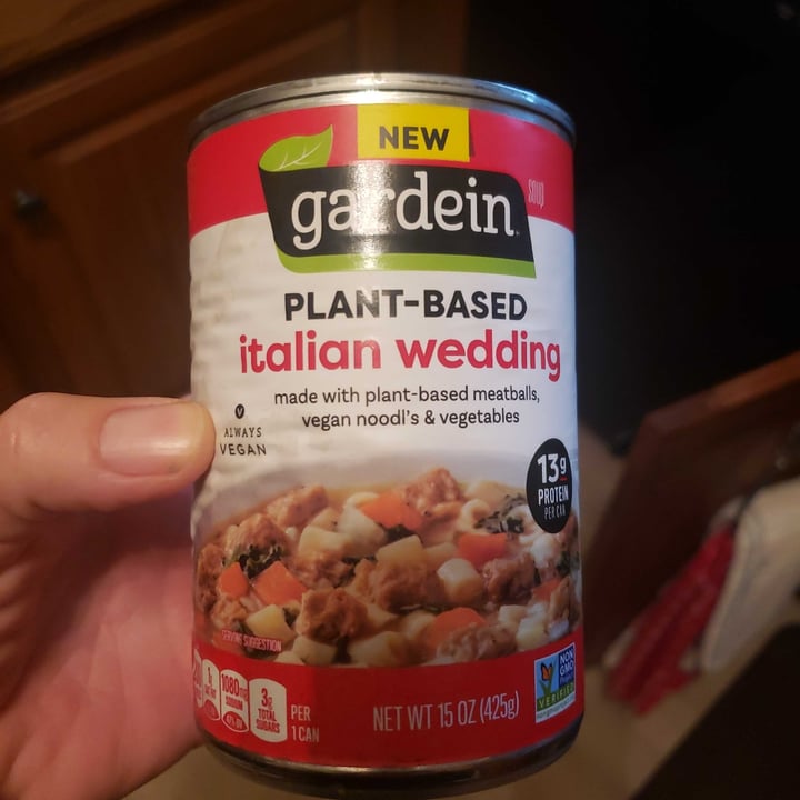 photo of Gardein Italian wedding soup shared by @magsterdog1 on  18 Dec 2021 - review