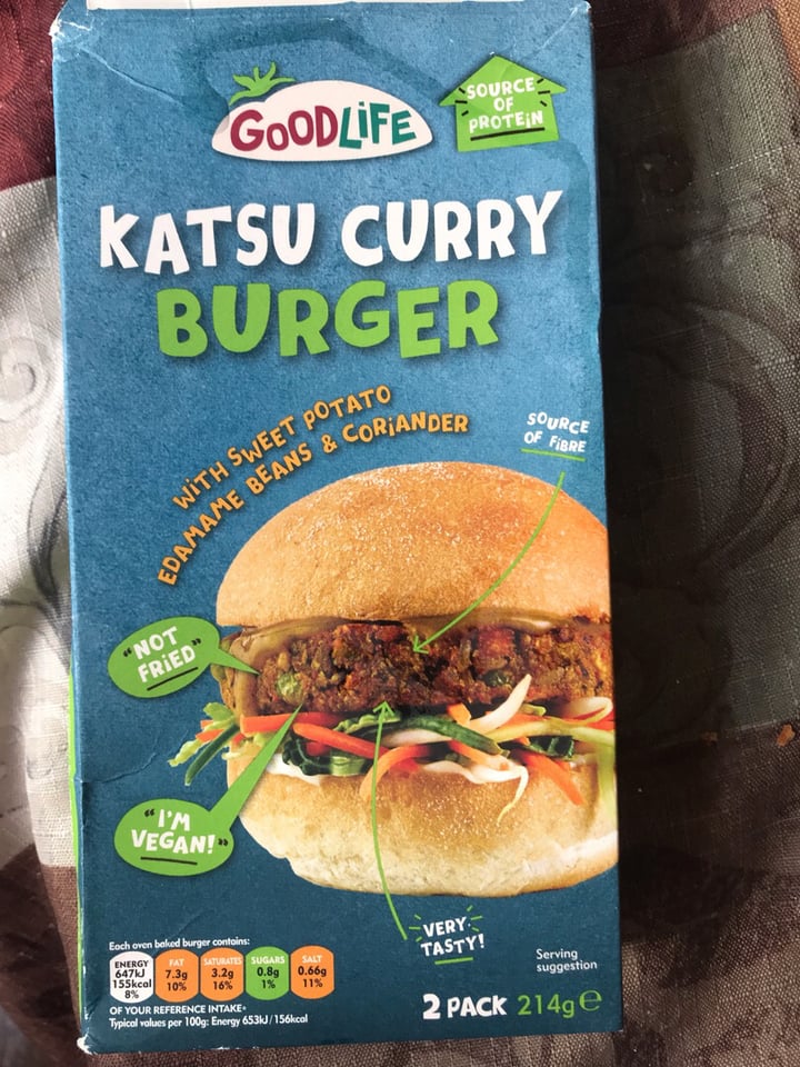 photo of Goodlife Katsu Curry Burger shared by @laragmorais on  11 Mar 2020 - review