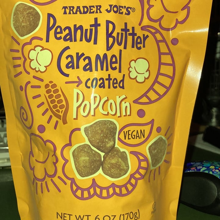 review photo of Trader Joe's Peanut Butter Caramel Coated Popcorn shared by @mmstratmann-kirmsse on 02 Jun 2022 - review