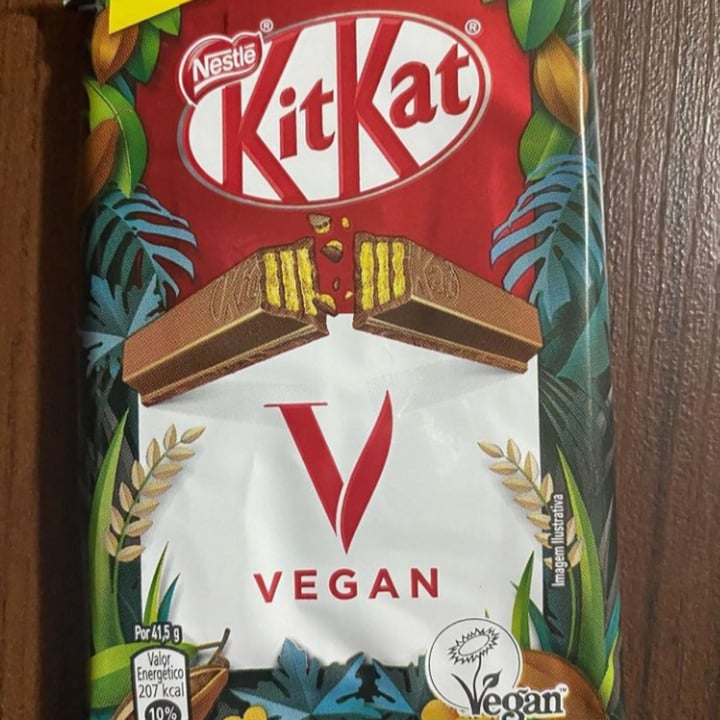 photo of Nestlé Kitkat Vegan shared by @danfigueiredo on  12 May 2022 - review
