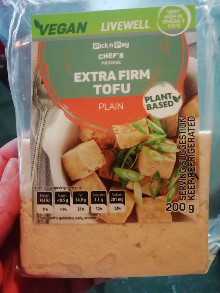 review photo of Pick n Pay Livewell Tofu shared by @paisley on 27 Jan 2020 - review