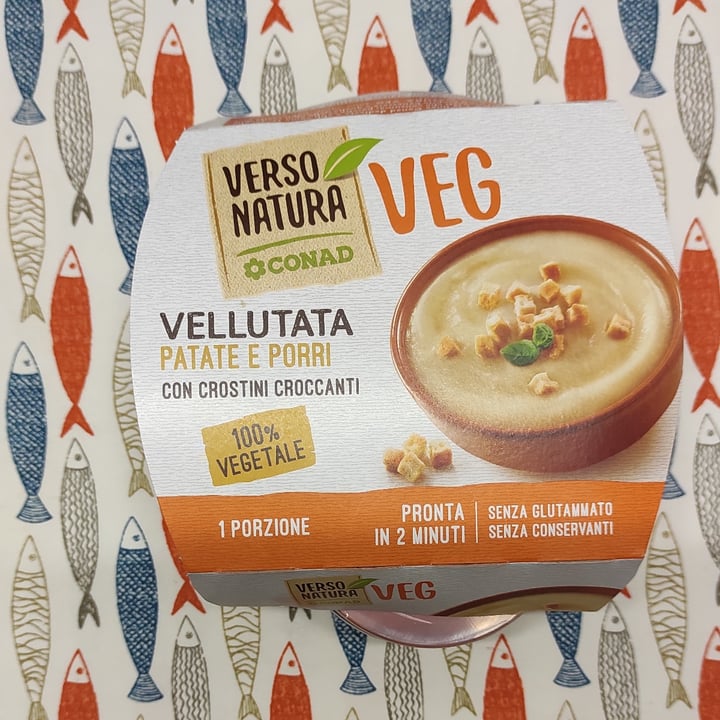 photo of Verso Natura Conad Veg Vellutata patate e porri shared by @usychan on  13 Dec 2022 - review