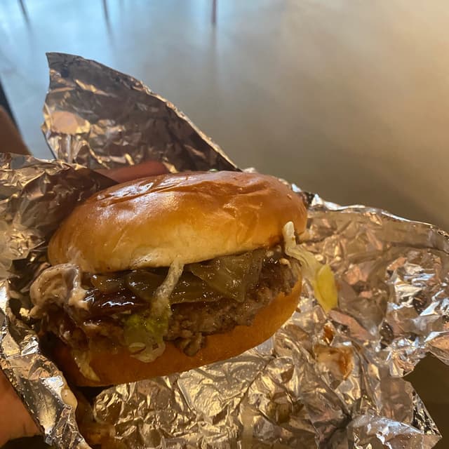 Foto del piatto “BBQ Bacon Burger”