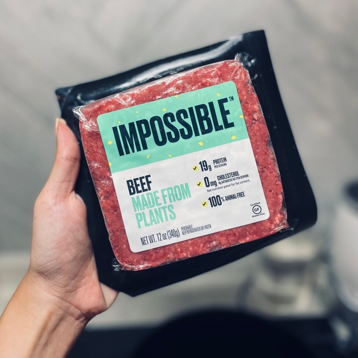 photo of Impossible Foods Impossible Meat shared by @charissasx on  05 Apr 2021 - review