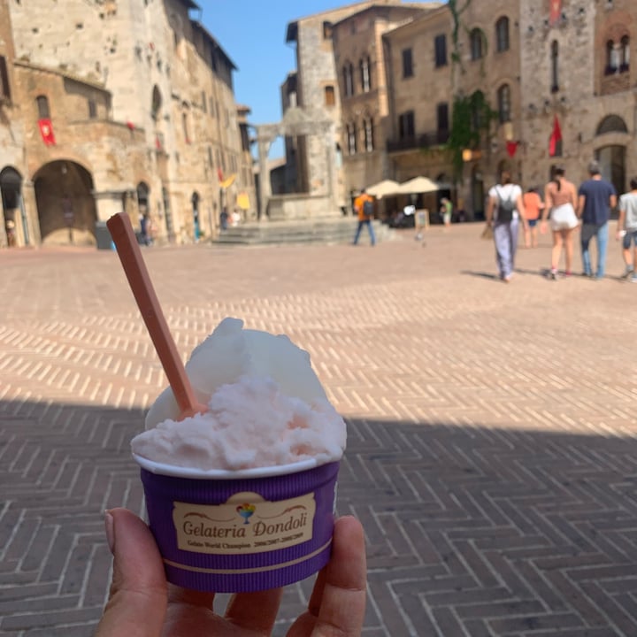 photo of Gelateria Dondoli srl gelato vernaccia e champelmo shared by @martimem on  17 Jun 2022 - review