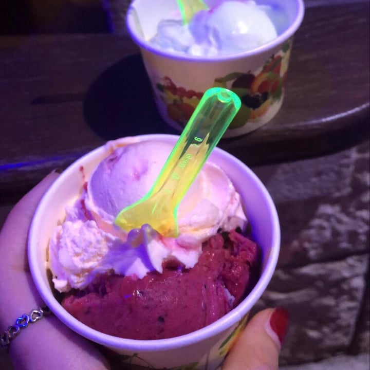 Gelato bar Bella Trogir, Croatia Vegan ice cream Review abillion