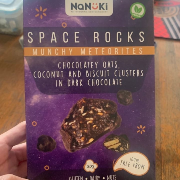 photo of Nanuki Space rocks munchy meteorites shared by @swanepoelc on  30 Sep 2021 - review