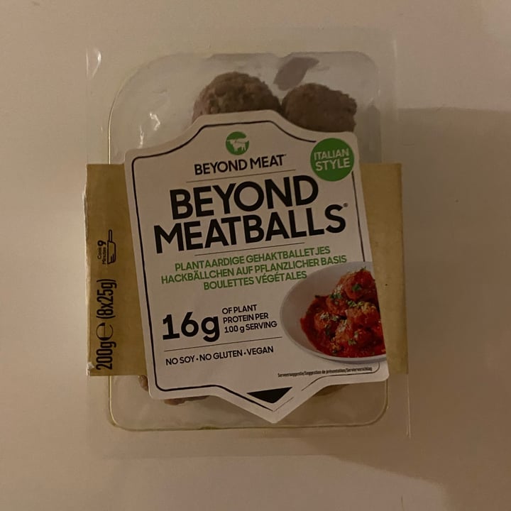 photo of Beyond Meat Beyond Meatballs shared by @elisa7 on  02 Oct 2022 - review