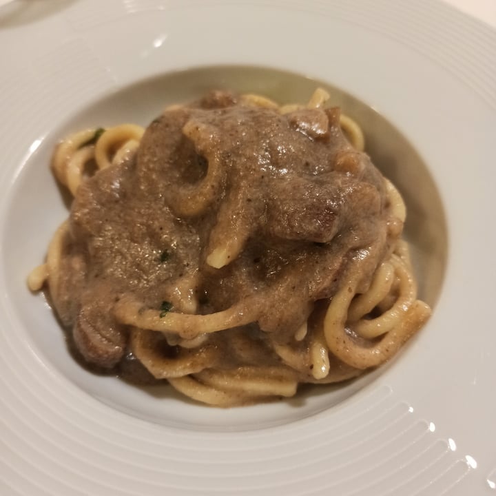 photo of MiBiò bistrot Pici ai funghi porcini e tartufo bianco shared by @gingerica on  06 Dec 2021 - review
