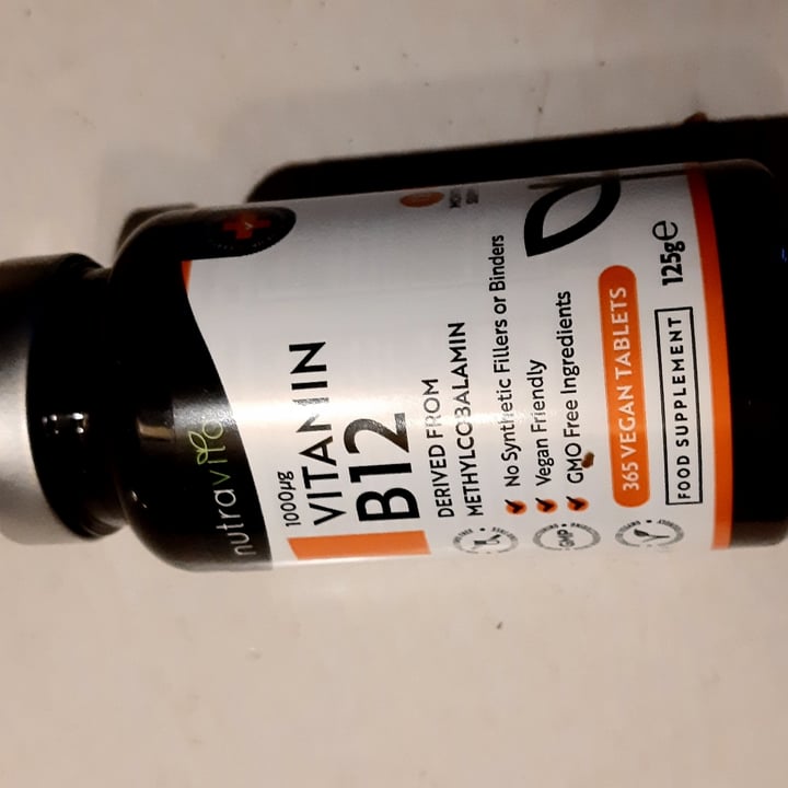 photo of Nutravita Vitamin B12 (1000 IU) shared by @katiabarlocco on  16 Mar 2022 - review