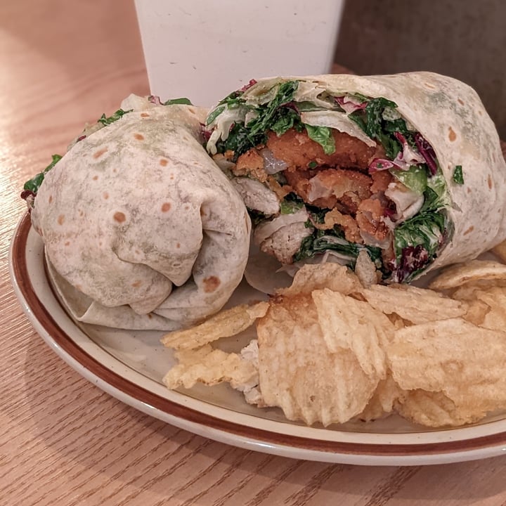 photo of Plant Café & Kitchen Tofu Caesar Wrap shared by @xinru-t on  28 Oct 2022 - review