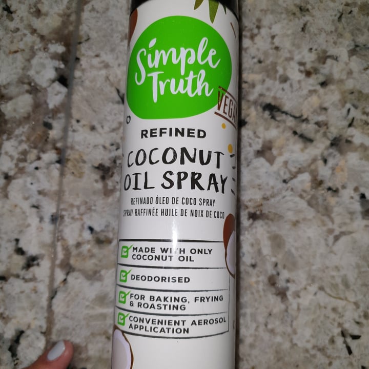 photo of Simple Truth Coconut Oil Spray shared by @tilana85 on  15 Mar 2021 - review