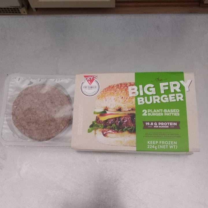 photo of Fry's Family Food The Big Fry Burger shared by @laurenbettyd on  01 Nov 2020 - review
