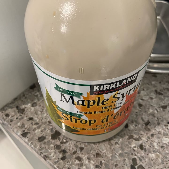 photo of Kirkland Signature Maple Syrup shared by @carolstanis on  12 May 2022 - review