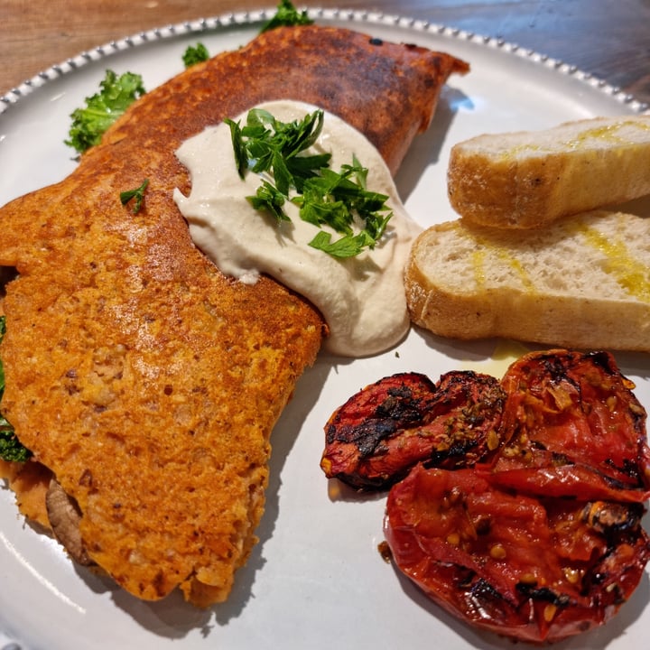photo of Equilibrium Cafè Brvnch&Coffee Vegan Omelette shared by @annapannafood on  03 Oct 2021 - review