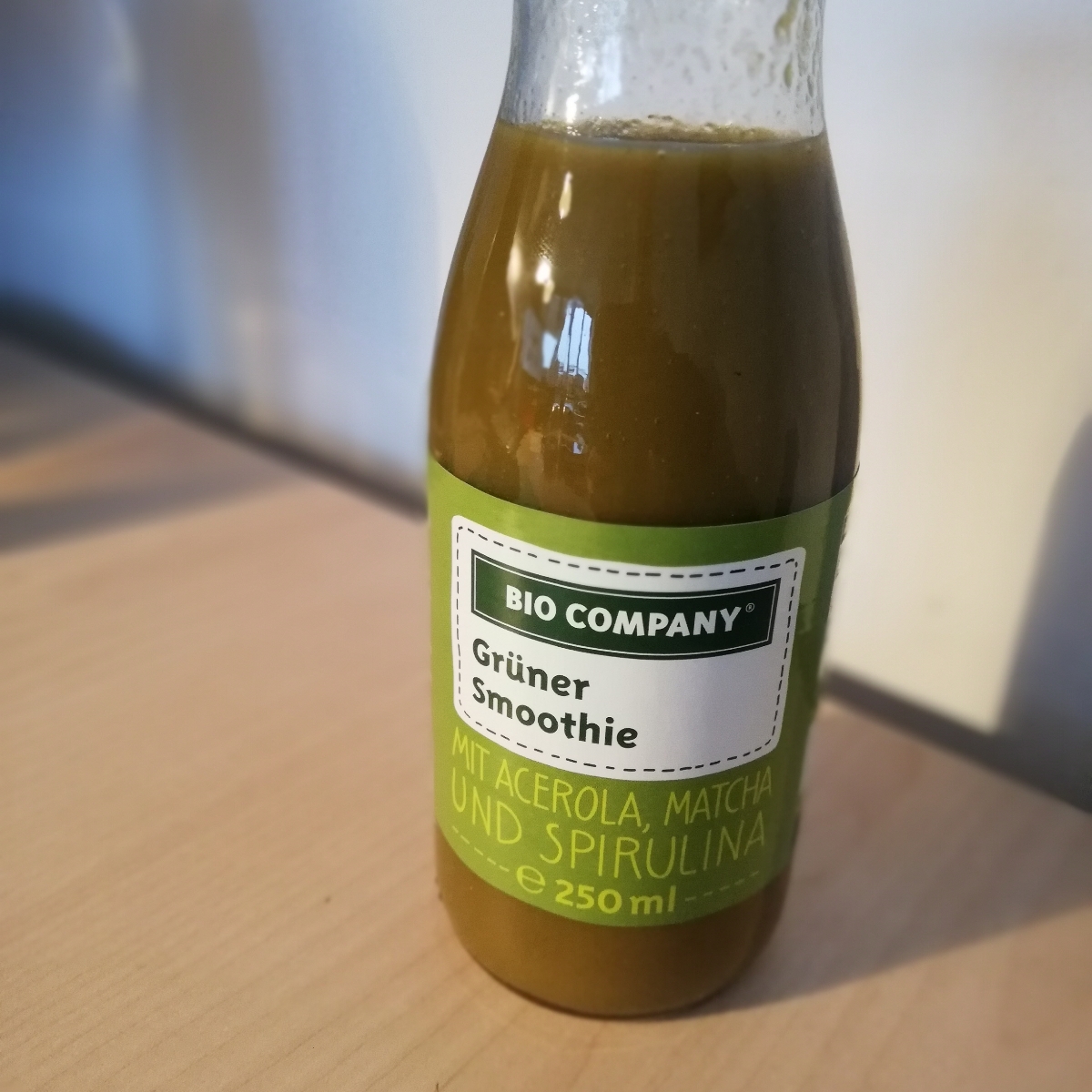Grüner Smoothie from Bio Company - Vegan Product Reviews &amp; Ratings ...
