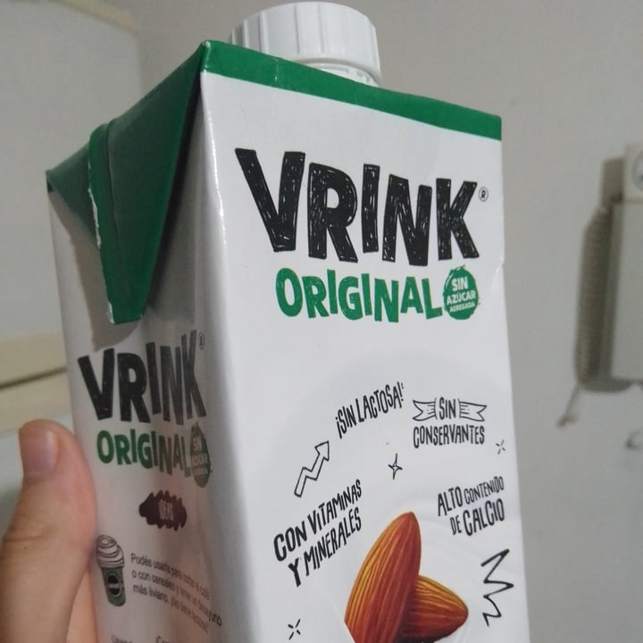 photo of Vrink Vrink Original de Almendras Sin Azúcar shared by @tamosveganos on  21 Jul 2021 - review