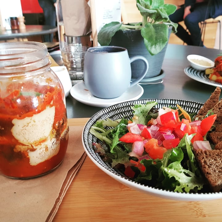 photo of Olivia's Pantry Slow cooked eggplant parma with salad shared by @vegan-vixen on  12 May 2020 - review