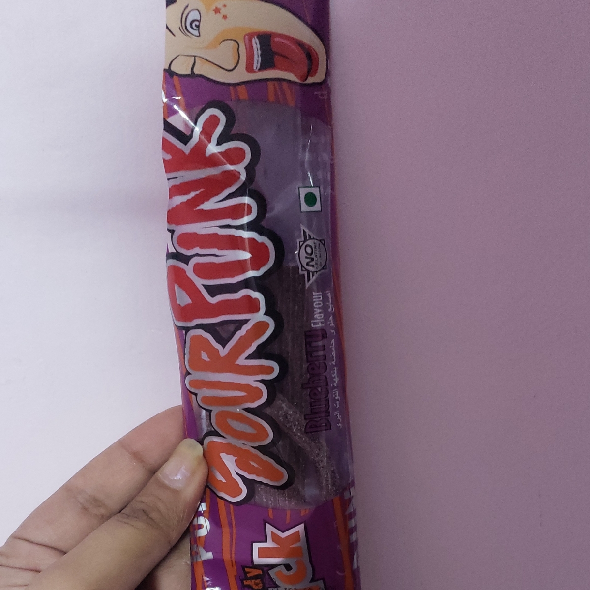 Sour Punk Candy Stick blueberry Flavour Reviews abillion