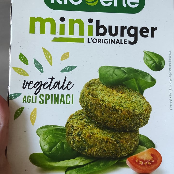 photo of Kioene Mini Burger Vegetale Agli Spinaci shared by @shinohara90 on  25 Mar 2022 - review