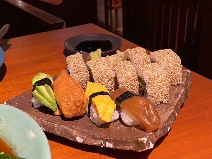 photo of Mezza9 Yasai Sushi Moriawase shared by @aarontorres on  16 Oct 2019 - review