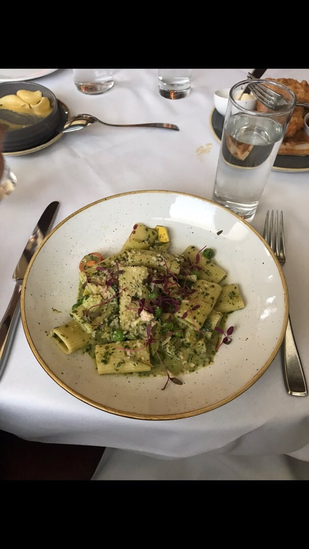 review photo of Crossroads Kitchen Rigatoni shared by @cacudaback on 31 Aug 2018 - review