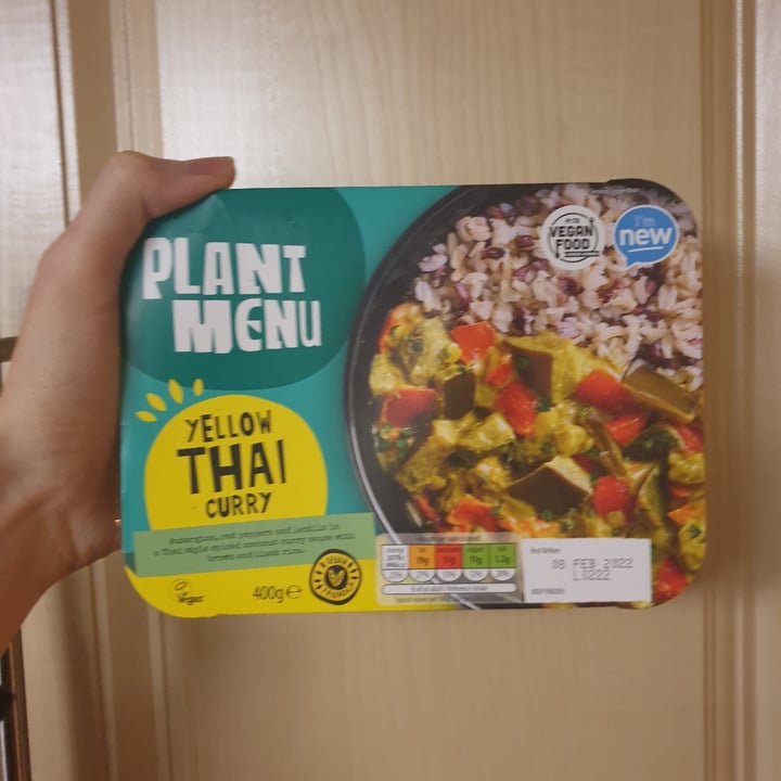photo of Plant Menu Yello thai curry shared by @truckergamer on  27 Nov 2020 - review