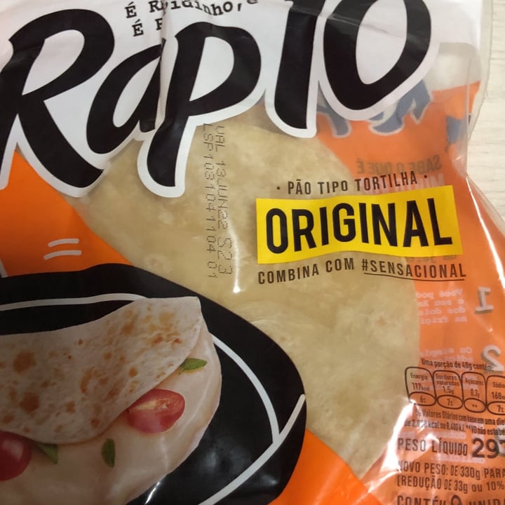 review photo of Rap 10 Pão Tortilha Tradicional shared by @denisecristina on 06 May 2022 - review