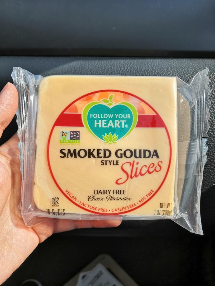 photo of Follow your Heart Smoked Gouda Style Slices shared by @adolm on  23 Mar 2020 - review