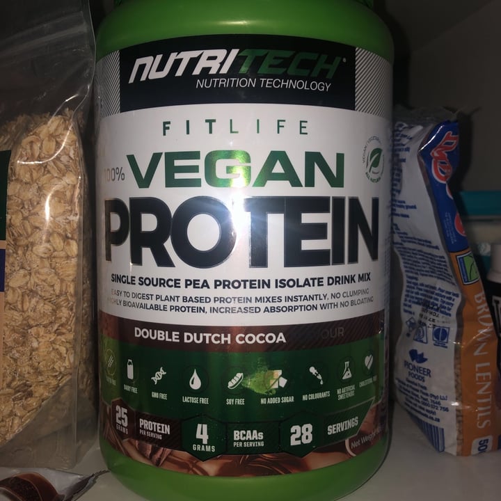 photo of Nutritech Nutritech Vegan Protein shared by @tazzwaite on  05 Jun 2020 - review